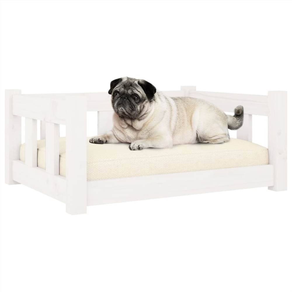Κρεβάτι White Dog 65,5x50,5x28 cm Μασίφ Ξύλο Πεύκου