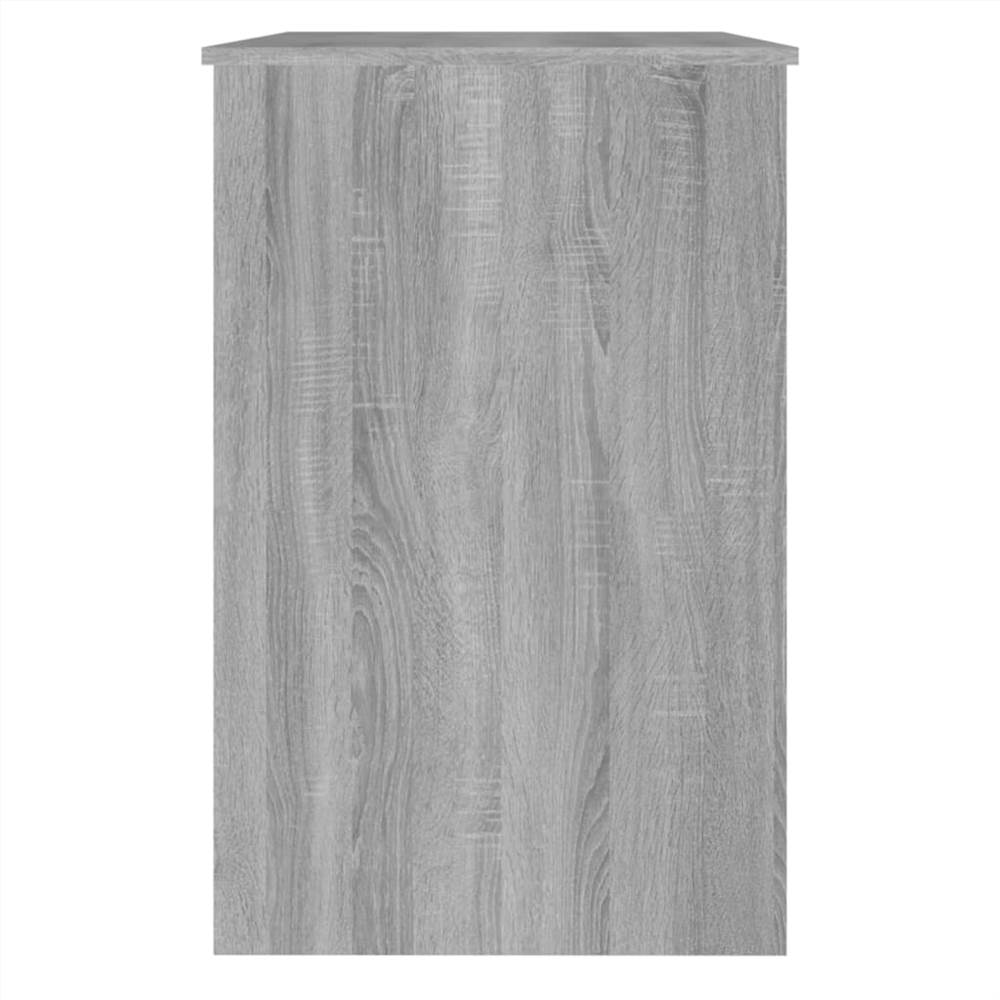 Sonoma Grey Skrivbord 100x50x76 cm Konstruerat trä