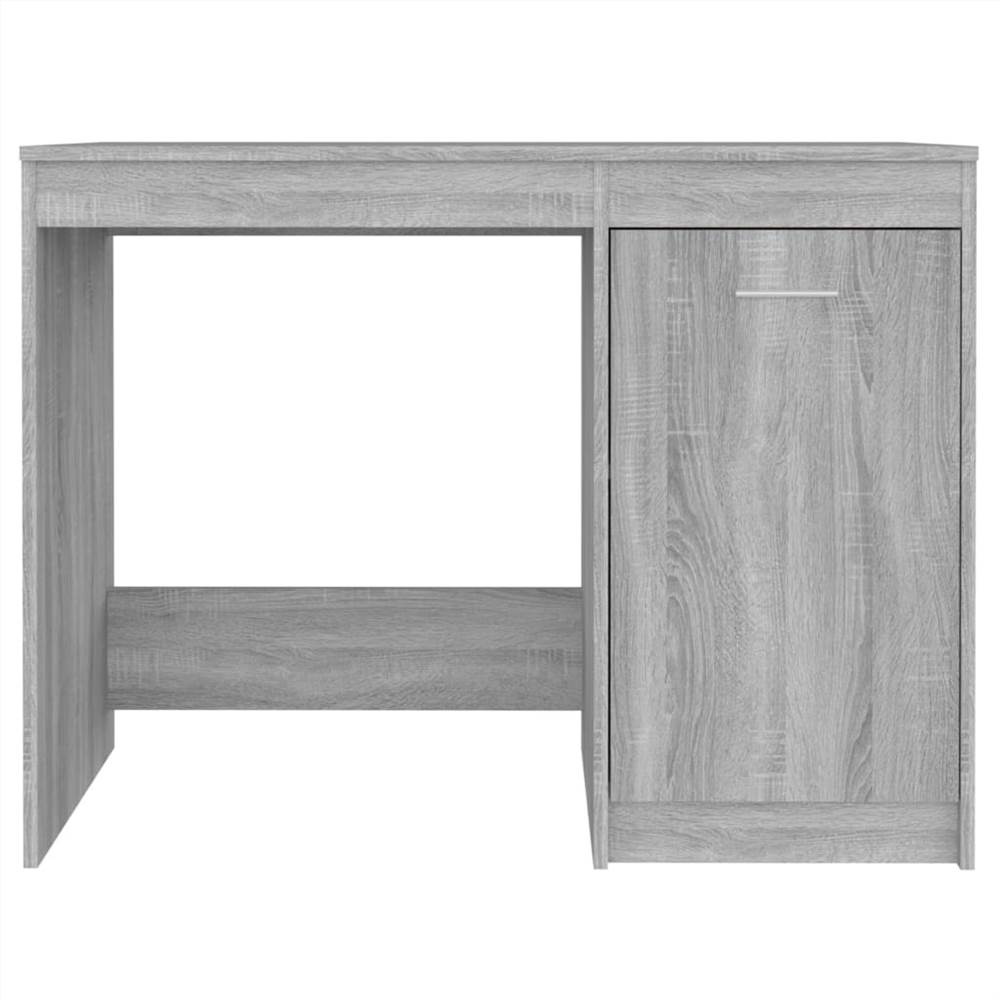 Sonoma Grey Skrivebord 100x50x76 cm Konstrueret træ