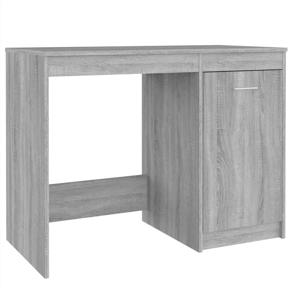 Sonoma Grey Schreibtisch 100x50x76 cm Holzwerkstoff