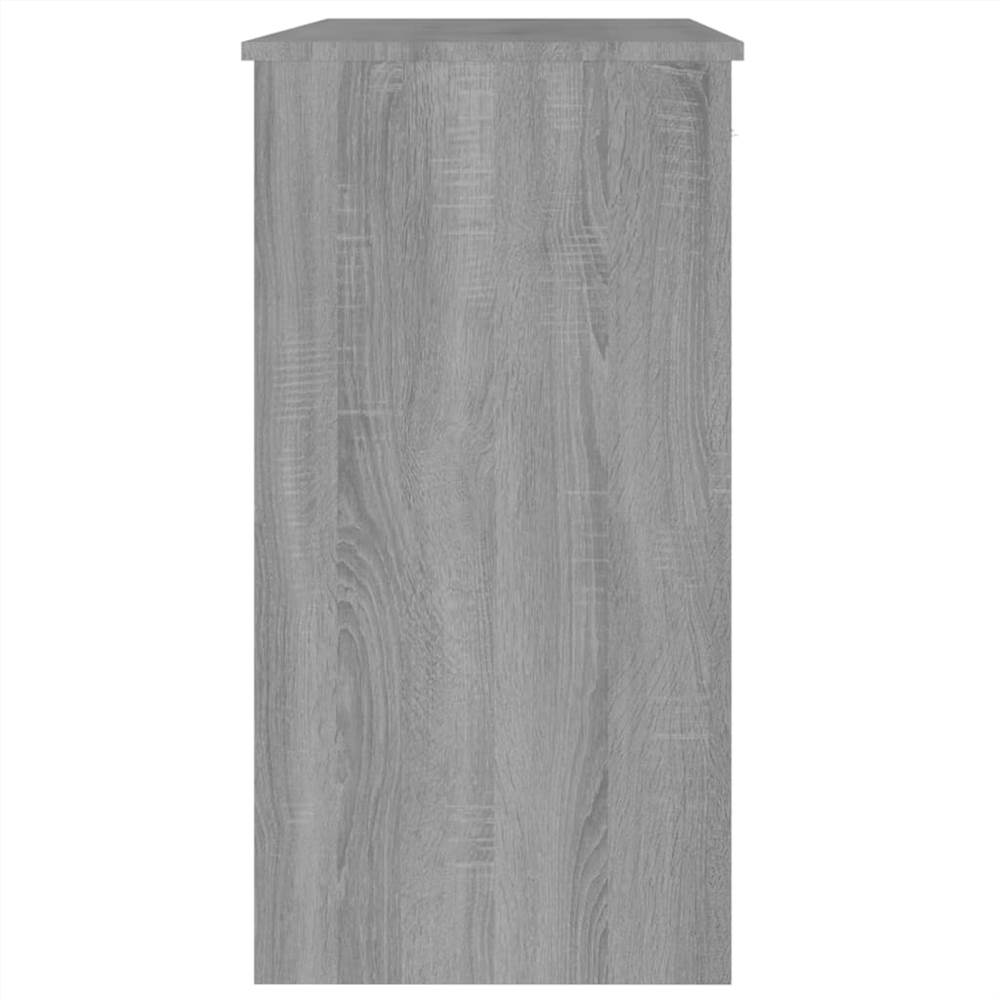 Sonoma Gray Desk 80x40x75 cm Engineered wood