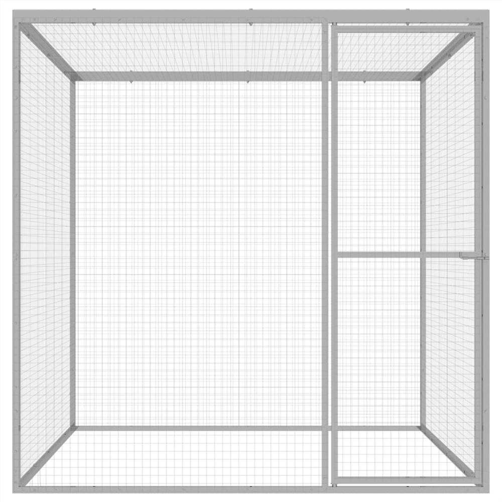Cat Cage 1,5x1,5x1,5 m galvaniseret stål