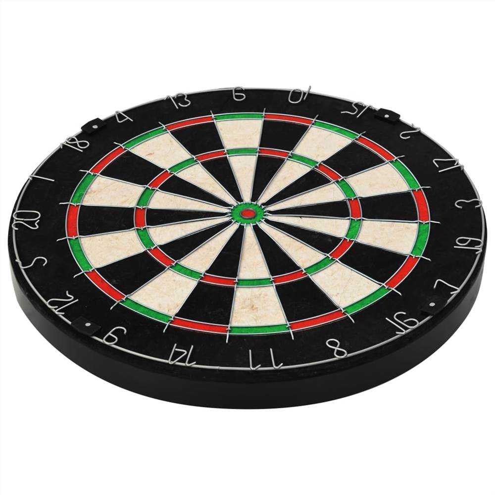 Professional dartboard with sisal steel target and cabinet