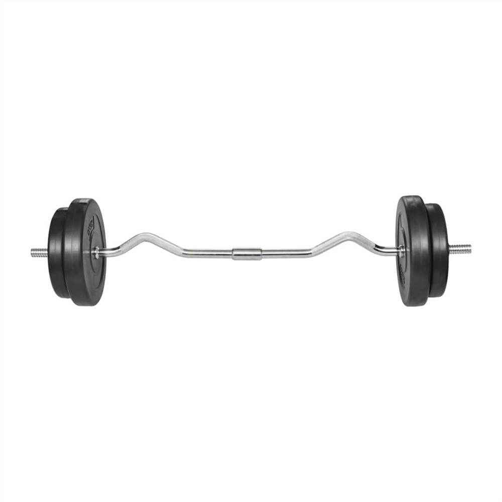 Curl bar with weight 30kg