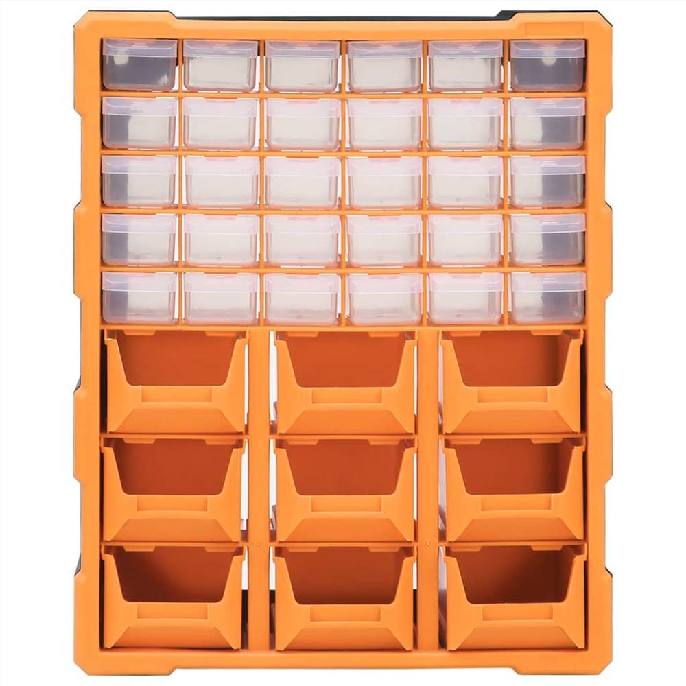 Organizer mit mehreren Schubladen und 39 Schubladen 38 x 16 x 47 cm