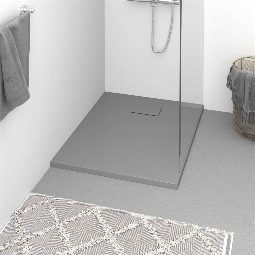 Receveur de receveur de douche SMC Gris 90x70 cm