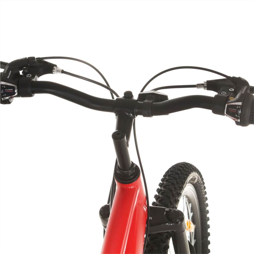 21 speed 29 inch mountain bike 53 cm wheel red frame