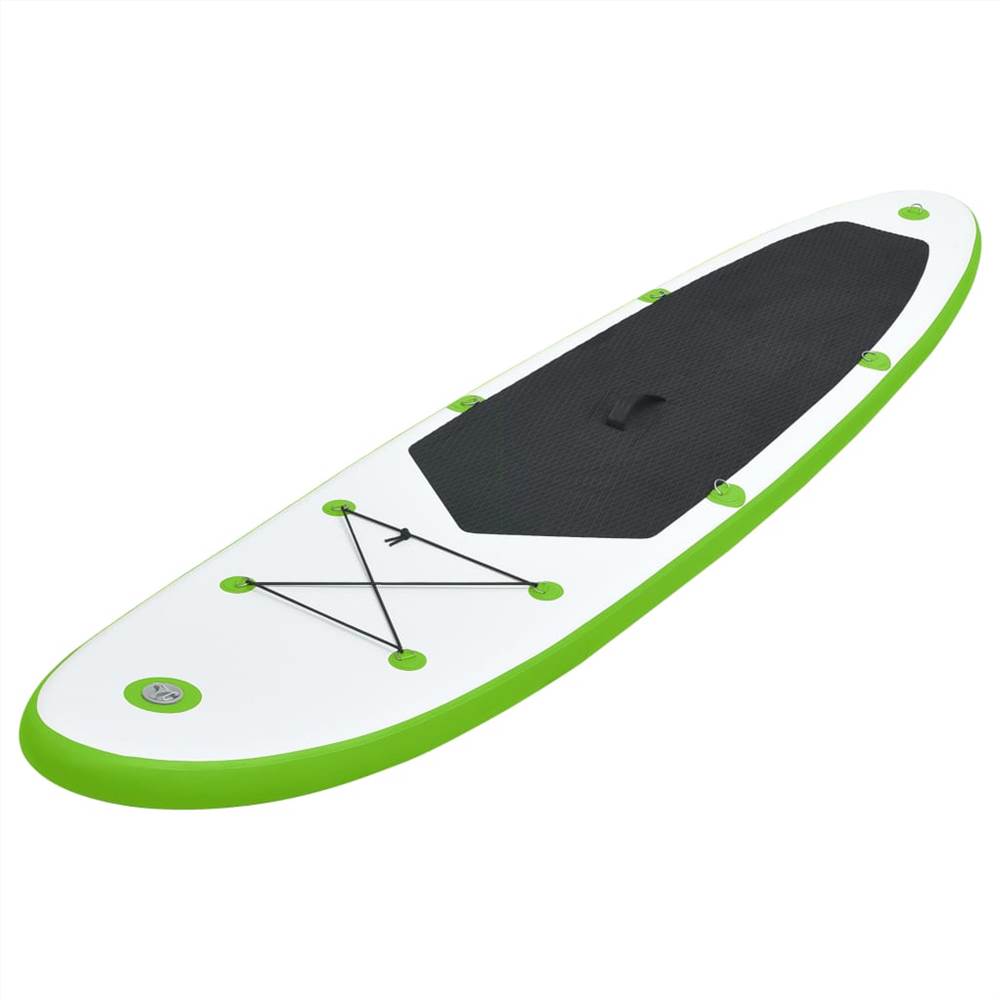 Inflatable Paddle Stand Up Set / green and white