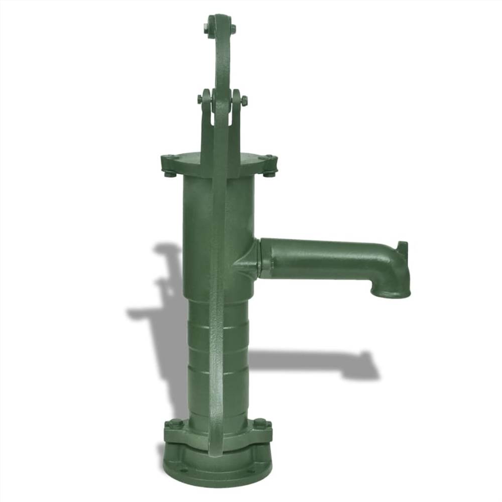 Pompă manuală de apă de grădină din fontă