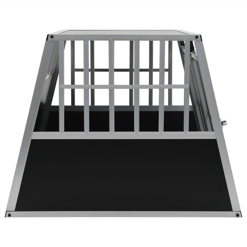 Cage pour chien avec double porte 94x88x69 cm
