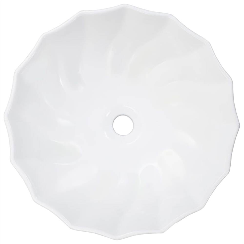 Umywalka 46x17 cm Biała Ceramika