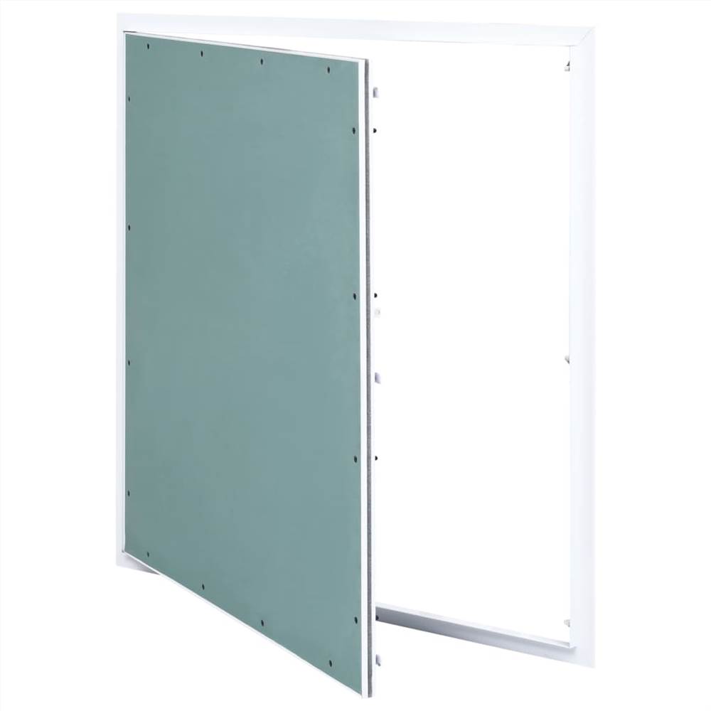 Panneau d'accès avec cadre en aluminium et plaque de plâtre 700x700 mm
