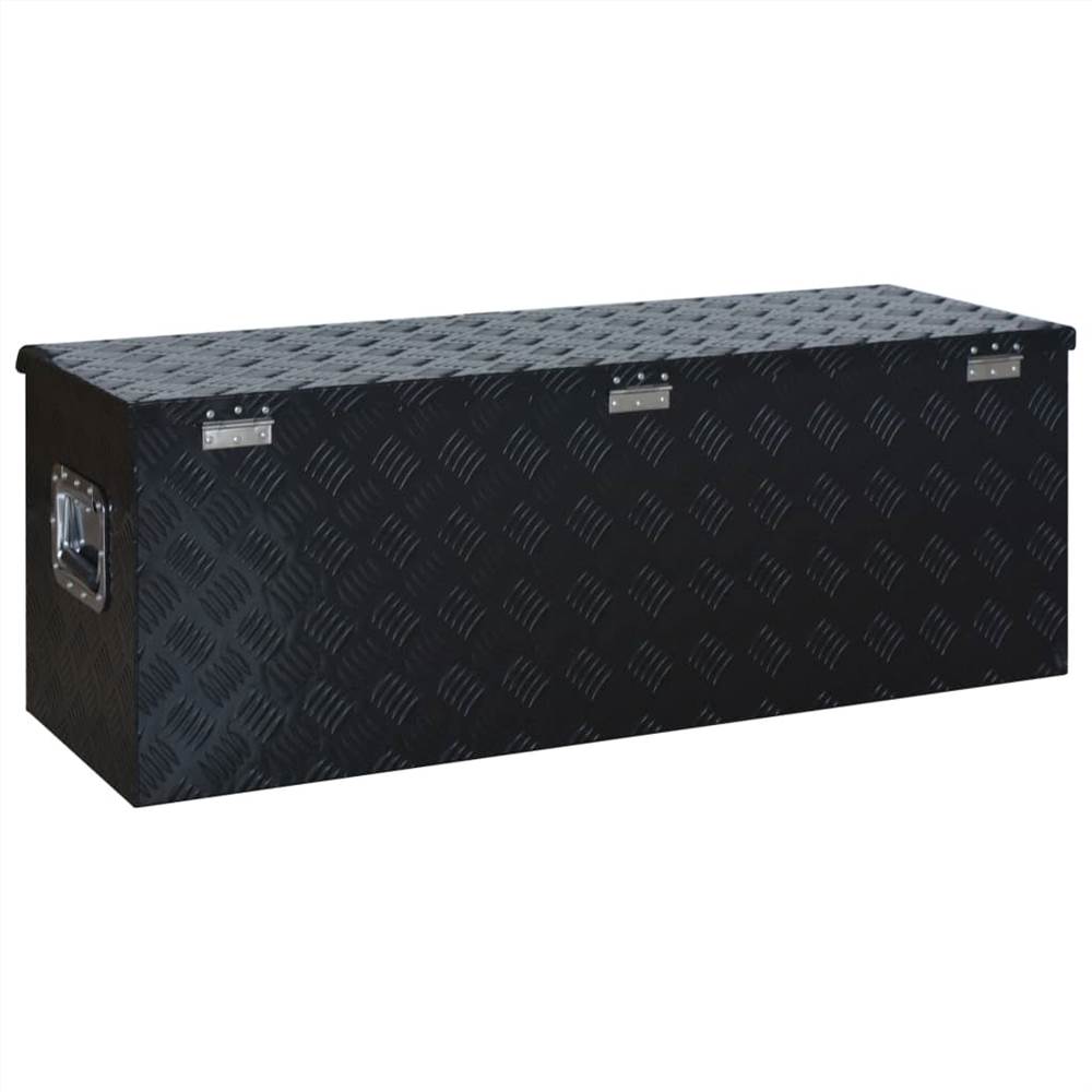 Hliníková krabice 1085x370x400 mm Černá