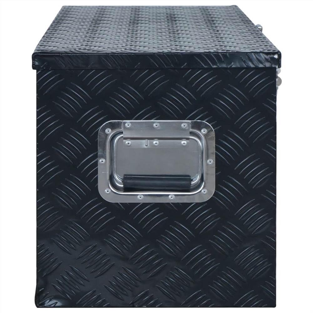 Caja de aluminio 1085x370x400 mm Negro
