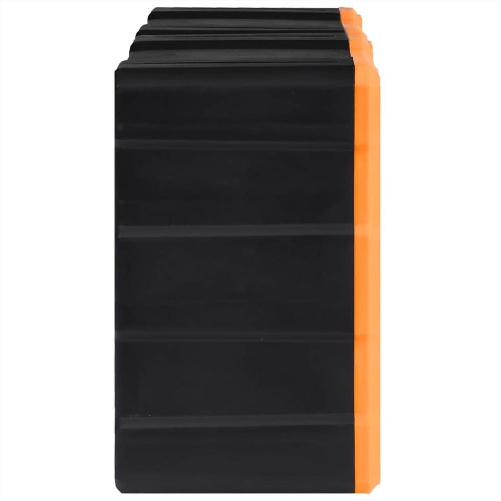 Organizer multicassetti con 12 cassetti 2 pz 26,5x16x26 cm