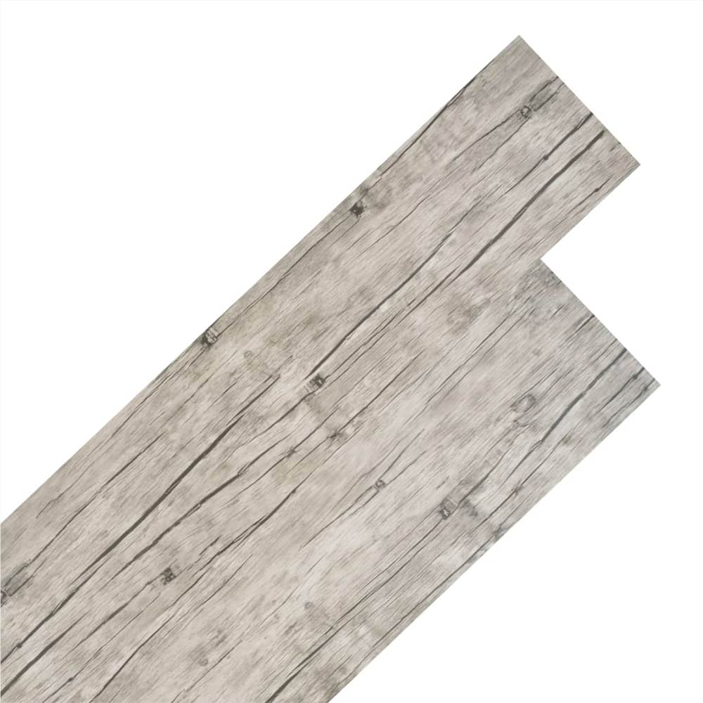 PVC-vloer Planken 5,26 m² 2 mm Gewassen eiken