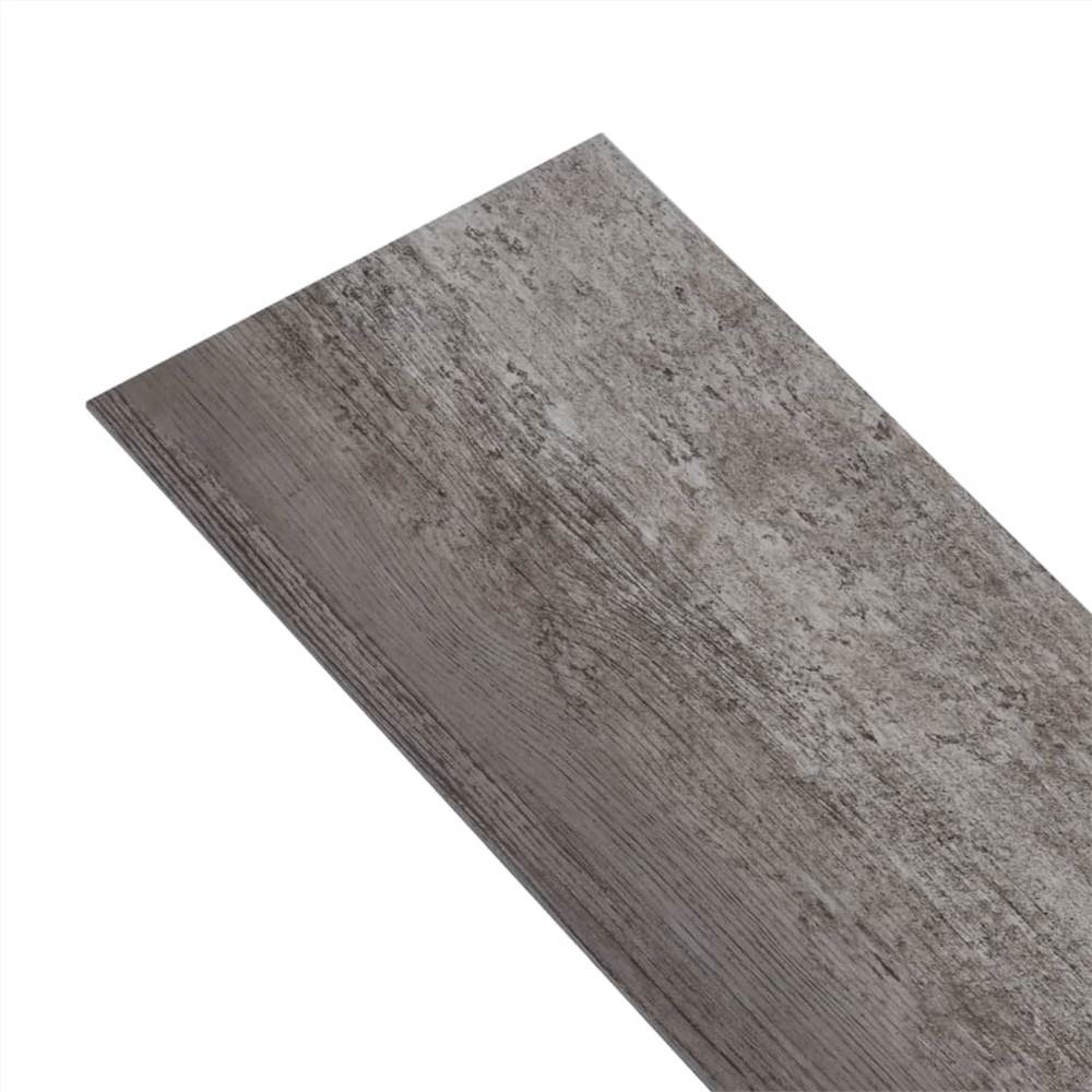 Lamas de suelo de PVC 5,26 m² Madera rayada 2 mm