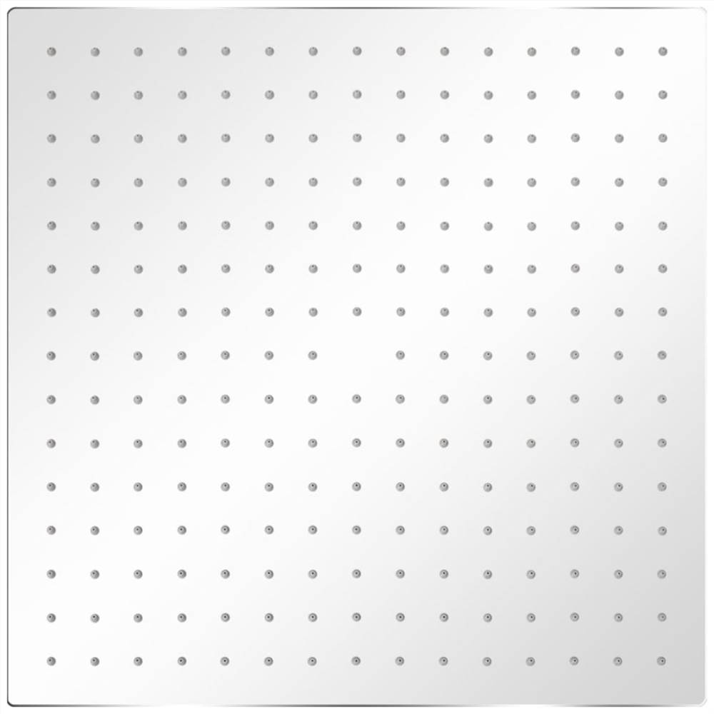 Regenduschkopf aus Edelstahl, quadratisch, 40 x 40 cm